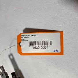 Rear Right Side Door Window Regulator & Motor Infiniti QX50 2014-2017 OEM