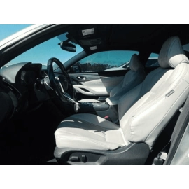 Rear 2nd Second Row Seat Upper Backrest Cushion White Infiniti Q60 2017-202