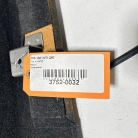 Rear 2nd Second Row Seat Upper Backrest Cushion White Infiniti Q60 2017-202