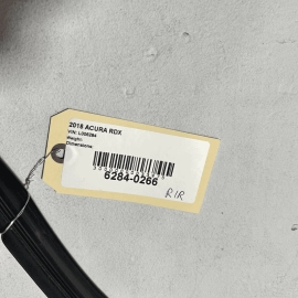 Rear Right Door Weatherstrip Acura RDX 2013-2018 OEM