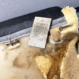 VOLKSWAGEN PASSAT 2020-2022 REAR SEAT LOWER CUSHION BOTTOM OEM BLACK LEATHE