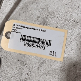 2012-2022 VOLKSWAGEN PASSAT REAR DRIVER SIDE PARKING BRAKE CABLE TUBE PIPE 