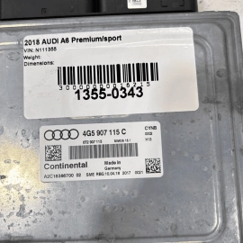 AUDI A6 PREMIUM 2016-2018 ELECTRONIC ENGINE CONTRROL MODULE COMPUTER OEM 1P