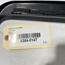 Rear Left Side Door Sash Panel, Inner Acura RDX 2013-2018 OEM