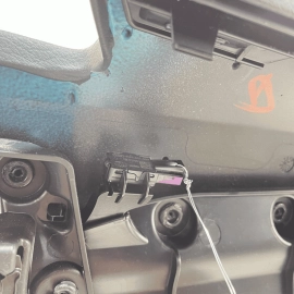 2018-2017 AUDI Q7 INTERIOR DOOR PANEL TRIM COVER BROWN REAR RIGHT SIDE OEM