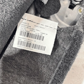 2020 TOYOTA CAMRY REAR SEAT UPPER PASSENGER SIDE UPPER CUSHION PAD BLACK OE 2020 TOYOTA CAMRY REAR SEAT UPPER PASSENGER SIDE UPPER CUSHION PAD BLACK OE