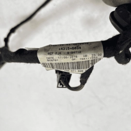 2017 - 2019 AUDI Q7 FRONT LEFT DRIVER SIDE DOOR PANEL WIRING HARNESS OEM