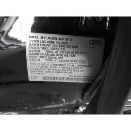 AUDI Q7 2017-2019 FRONT LEFT DRIVER SIDE DOOR OUTER MIRROR CONTROL SWITCH O