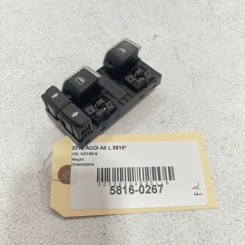 !DEFECT! 2011-2018 AUDI A8L FRONT LEFT DRIVER DOOR WINDOW CONTROL SWITCH OE
