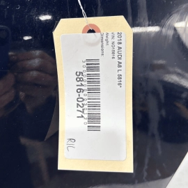 2011 - 2018 AUDI A8 REAR LEFT DRIVER SIDE DOOR SHELL PANEL -7X7X- OEM