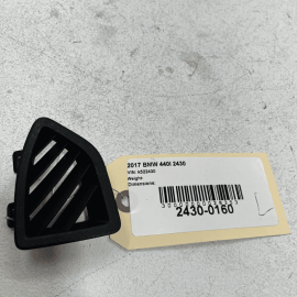 2017-2020 BMW 440I DASH LEFT DRIVER SIDE CORNER AIR VENT GRILL DEFROST TRIM