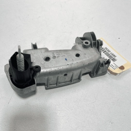 2010-2016 PORSCHE PANAMERA FRONT DRIVER DOOR HANDLE BRACKET & LOCK CYLINDER