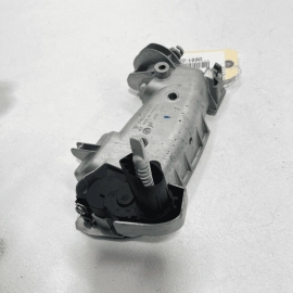 2010-2016 PORSCHE PANAMERA FRONT DRIVER DOOR HANDLE BRACKET & LOCK CYLINDER