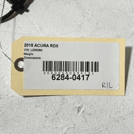 2013-2018 ACURA RDX Rear Left Driver Side ABS Brake Wheel Speed Sensor Wire