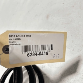 ACURA RDX 2016 - 2018 Rear Right Or Left Side Coil Spring OEM 1 PCS