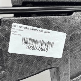 2018-2023 TOYOTA CAMRY AWD TRUNK SPARE TIRE STORAGE FOAM HOLDER & JACK TOOL