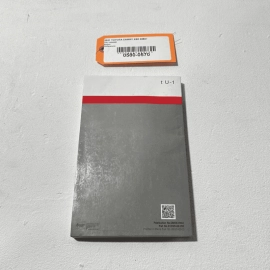 Owners Manual User Guide Toyota Camry / Hybrid 2021 OEM