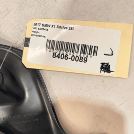 2016–2022 Bmw X1 LEFT Driver Side Lower Quarter C Pillar Trim Cover Panel O