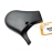2013-14-15-16-17-2018 ACURA RDX FRONT RIGHT SEAT INNER RECLINER COVER TRIM 