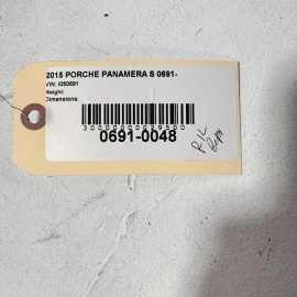 2010-2016 PORSCHE PANAMERA S REAR LEFT DRIVER SIDE DOOR UPPER HINGE OEM
