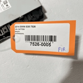 2014-2016 BMW 535i FRONT RIGHT OR LEFT SIDE SEAT POWER CONTROL MODULE OEM
