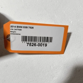 2014-2016 BMW 535i REAR CENTER SIDE SEAT HEADREST OEM