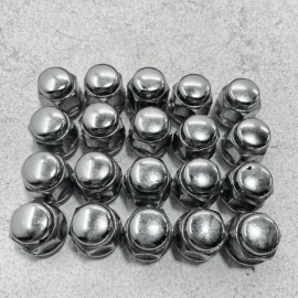 2015-2020 ACURA TLX A-SPEC WHEEL NUT CHROME PLATED FULL SET 20 PCS OEM