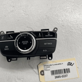 2018-2020 ACURA TLX NAVIGATION BLUETOOTH CONTROL PANEL SWITCH KNOB OEM