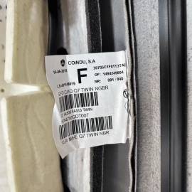 2017-2019 AUDI Q7 PREMIUM FRONT RIGHT PASSENGER SEAT UPPER LEATHER CUSHION  2017-2019 AUDI Q7 PREMIUM FRONT RIGHT PASSENGER SEAT UPPER LEATHER CUSHION