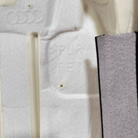 2017-2019 AUDI Q7 PREMIUM FRONT RIGHT PASSENGER SEAT UPPER LEATHER CUSHION  2017-2019 AUDI Q7 PREMIUM FRONT RIGHT PASSENGER SEAT UPPER LEATHER CUSHION