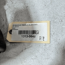 2017-2019 AUDI Q7 Premiun Plus Rear 2d Row Middle Center Seat & Headrest OE