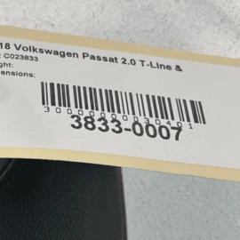 VOLKSWAGEN PASSAT 2012-2018 REAR RIGHT OR LEFT SIDE SEAT HEADREST HEAD REST