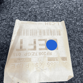 VOLKSWAGEN PASSAT 2016-2018 REAR LEFT DRIVER SIDE SEAT UPPER CUSHION OEM