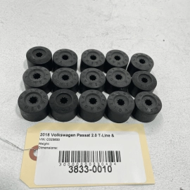 VOLKSWAGEN PASSAT 2001-2022 WHEEL RIM LUG NUT BOLT BOLTS COVER OEM = SET OF