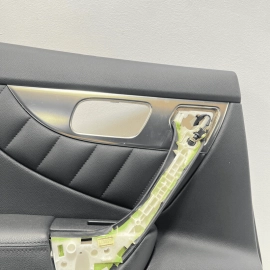 10 INFINITI FX35 BLACK REAR LEFT DRIVER SIDE DOOR INTERIOR PANEL COVER TRIM