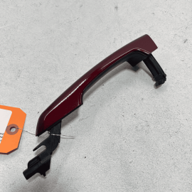 2017-2020 JAGUAR XE REAR LEFT DRIVER SIDE DOOR EXTERIOR DOOR HANDLE RED OEM