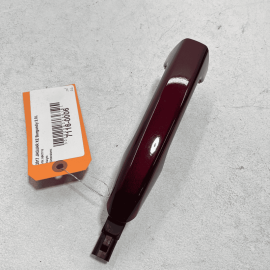 2017-2020 JAGUAR XE REAR LEFT DRIVER SIDE DOOR EXTERIOR DOOR HANDLE RED OEM