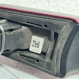 2017-2020 JAGUAR XE REAR LEFT DRIVER SIDE DOOR EXTERIOR DOOR HANDLE RED OEM