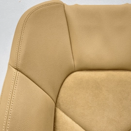Front Right Side Seat Upper Cushion Luxor Beige Porsche Macan 2015-2018 OEM