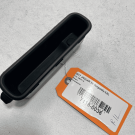 2017-2020 JAGUAR XE REAR LEFT SIDE DOOR SWITCH STORAGE TRAY COVER TRIM OEM