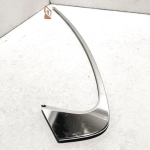 2017-2020 JAGUAR XE REAR LEFT DRIVER SIDE WINDOW TRIM MOLDING CHROME OEM