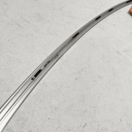 2017-2020 JAGUAR XE REAR LEFT DRIVER SIDE WINDOW TRIM MOLDING CHROME OEM