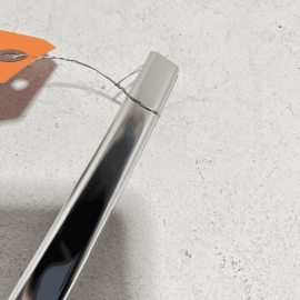 2017-2020 JAGUAR XE REAR LEFT DRIVER SIDE WINDOW TRIM MOLDING CHROME OEM