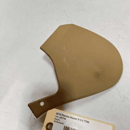 Front Left Seat Inner Recliner Cover Luxor Beige Porsche Macan 2015-2018 OE