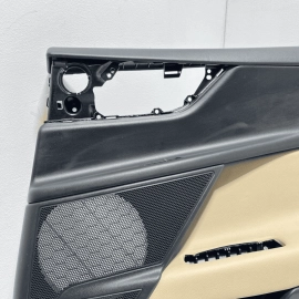 2017-2020 JAGUAR XE REAR RIGHT PASSENGER SIDE DOOR INTERIOR TRIM PANEL OEM