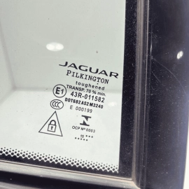 2017-2020 JAGUAR XE REAR RIGHT PASSENGER SIDE DOOR FIXED WINDOW GLASS OEM O