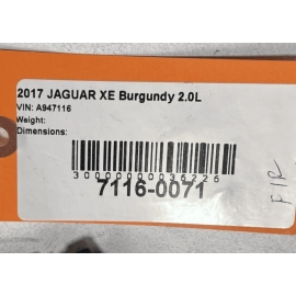 JAGUAR XE 2017-2020 FRONT PASSENGER SIDE DOOR WINDOW SWITCH & BEZEL COVER O