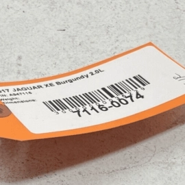 JAGUAR XE 2017-2020 E-Pace FRONT OR REAR SIDE EXTERIOR DOOR HANDLE OEM = CA