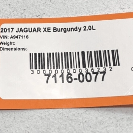 JAGUAR XE 2017-2020 FRONT PASSENGER SIDE INTERIOR DOOR PANEL BEZEL MOLDING 