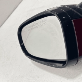 2017-2019 JAGUAR XE RIGHT SIDE DOOR REAR VIEW MIRROR W/O BLIND SPOT RED OEM